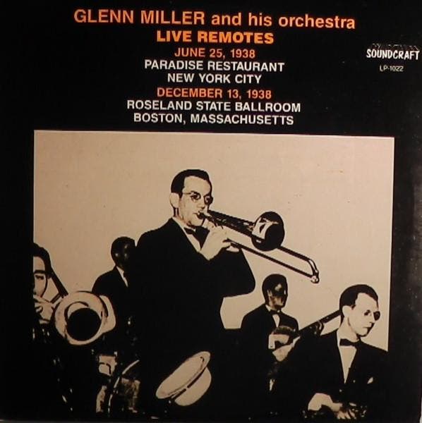 Glenn Miller And His Orchestra - Live Remotes June 25 1938 -, Cd's en Dvd's, Vinyl | Jazz en Blues, Gebruikt, Verzenden