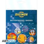 Digimon Tai & Matt Badge Pack (6x), Ophalen of Verzenden
