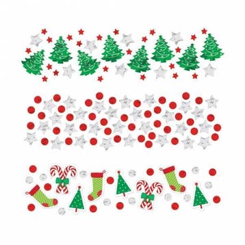 Tafelconfetti Kerst 34gr, Verzenden
