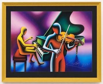 Mark Kostabi (1960) - Reflection of Viola