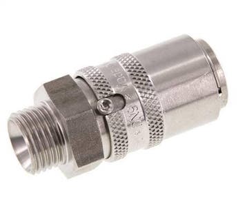 Coupleur de moule en acier inoxydable DN 9 Filets mâles, Bricolage & Construction, Verzenden