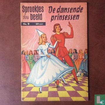 Dansende prinsessen, De - De dansende prinsessen - 1957, Boeken, Eén comic, Verzenden, Europa, Zo goed als nieuw