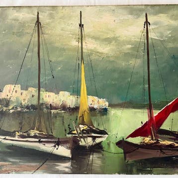 Christian Jereczek (1935–2003) - Südliche Ruhe – Segel im