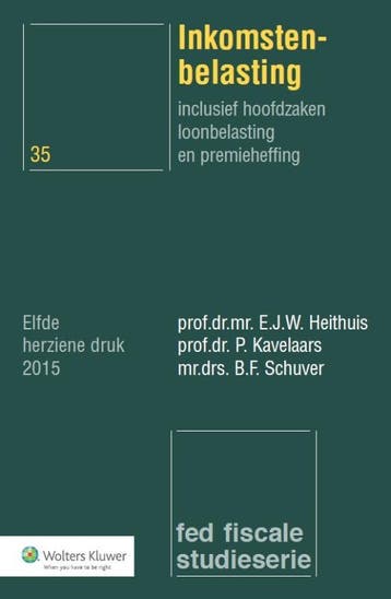 Inkomstenbelasting 9789013128758 P. Kavelaars, Verzenden, P. Kavelaars