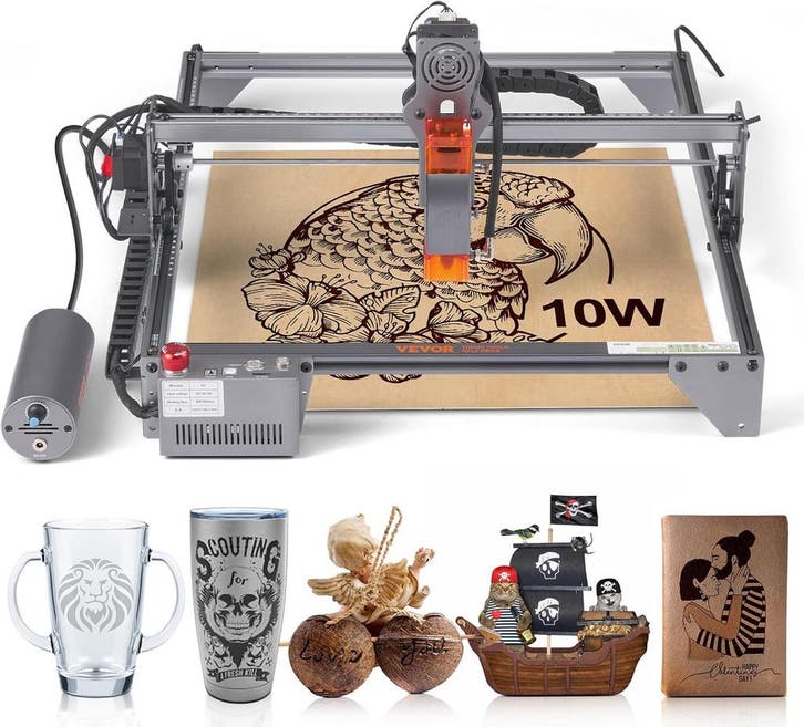 Lasergraveerder 10W | OP = OP | Snelste deal van de dag, Bricolage & Construction, Outillage | Autres Machines, Envoi