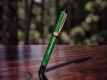 Ideal - Patrician Man 100 Emerald Green Ideal 18K - Vulpen