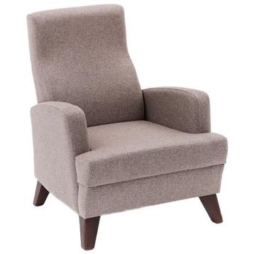 Evila Originals Aly Fauteuil Bruin - Outlet, Verzenden