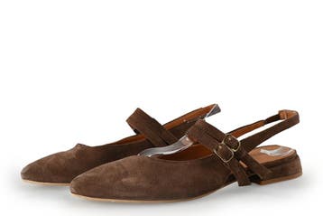 Manfield Slingbacks in maat 39 Bruin, Vêtements | Femmes, Verzenden