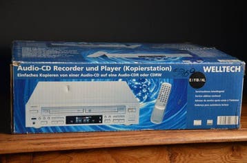 WELLTECH - Professional 20666 NOS Cd-speler, Nieuw