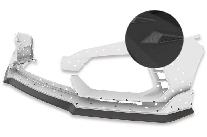 Cupspoiler voor Honda Civic FK8 Type R CSL440-S, Auto-onderdelen, Carrosserie, Nieuw, Verzenden