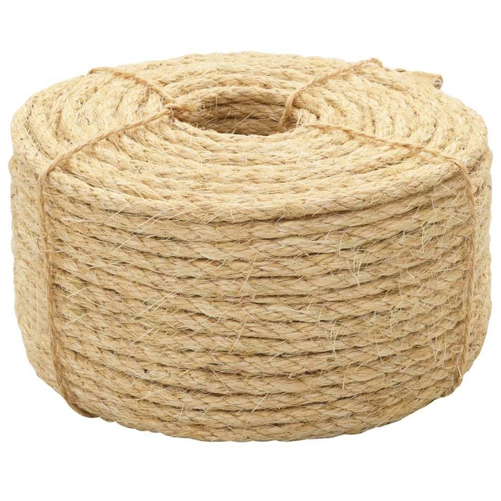 vidaXL Touw 10 mm 50 m 100% sisal, Doe-het-zelf en Bouw, IJzerwaren en Bevestigingsmiddelen, Nieuw, Verzenden