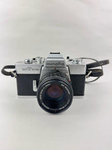 Minolta SRT 303b + MD Rokkor 1,7/50mm | Appareil photo