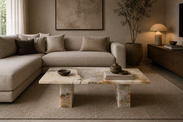 TM DESIGN - Patagonia Coffee Table - Middentafel - Marmer -