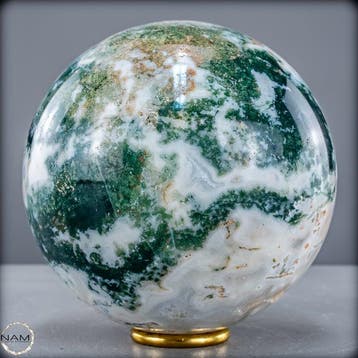 Mosagaatbal met druse – natuurgeesten in kristalvorm Sphere-