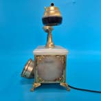 Analoge telefoon - Metaal, Marmer - Vintage onyx en messing, Antiek en Kunst
