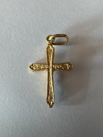 Kruishanger - 18 karaat Geel goud