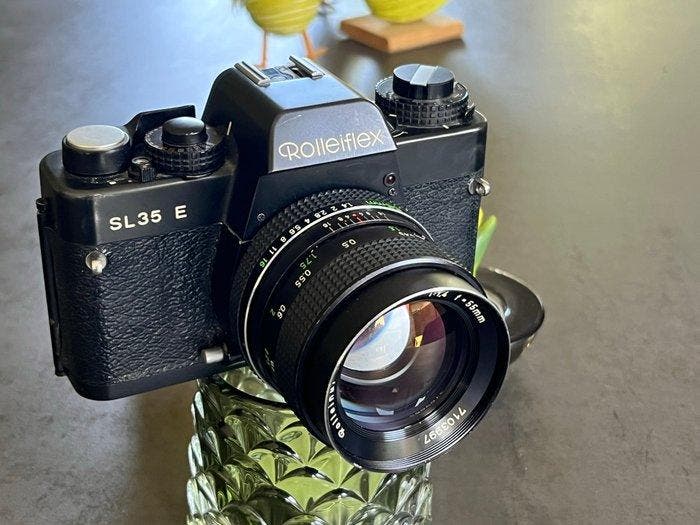 Rollei Rolleiflex SL35 E + Rolleinar 1,4/55mm | Single lens, TV, Hi-fi & Vidéo, Appareils photo analogiques
