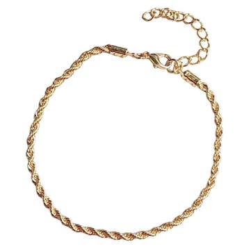 Fako Bijoux - Enkelbandje - Enkelsieraad - Schakelketting -, Bijoux, Sacs & Beauté, Verzenden