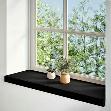 vidaXL Vensterbanken 2 st 80x30x2 cm massief eikenhout, Verzenden
