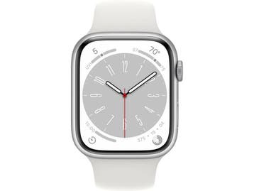 Apple Watch Series 8 - 4G - ECG - 45mm - Zilver Aluminium, Verzenden, Zo goed als nieuw, Apple