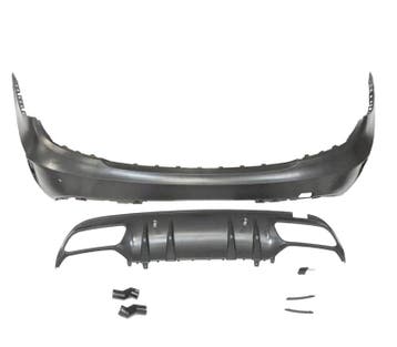PARE-CHOCS ARRIÈRE MERCEDES W204 07-13 LOOK W205 C63, Verzenden