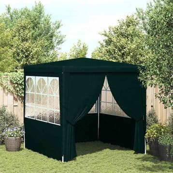 vidaXL Partytent met zijwanden professioneel 90 g/m² 2,5x2,5, Verzenden, Nieuw