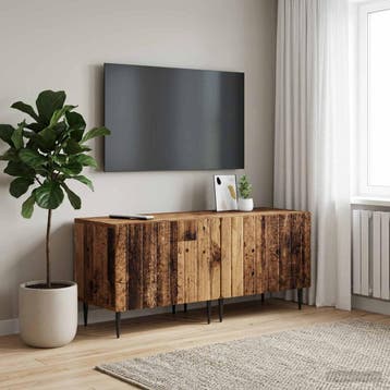 vidaXL Tv-meubel Oud hout Bewerkt hout, Verzenden, Nieuw