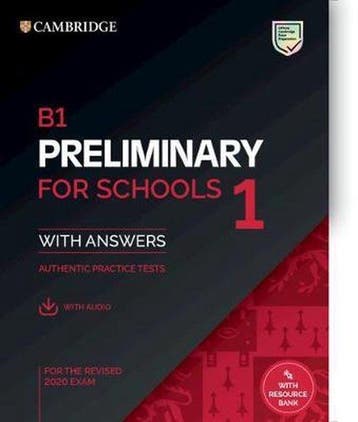 B1 Preliminary for Schools 1 for the Revised 2020 Exam, Verzenden