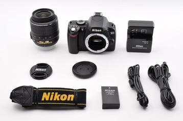 Nikon D40DSLR AF-S DX Nikkor 3.5-5.6/18-55mm G VR [#1572], Nieuw
