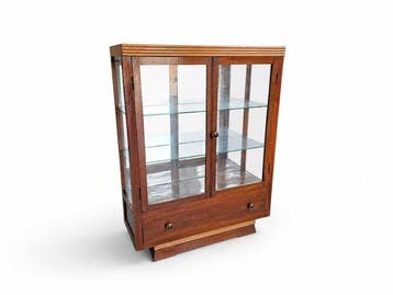 Vitrine - Bois, Verre - Vetrina Bar