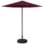 vidaXL Tuinparasol 230 x 230 cm Polyester Rechthoekig, Tuin en Terras, Verzenden, Nieuw