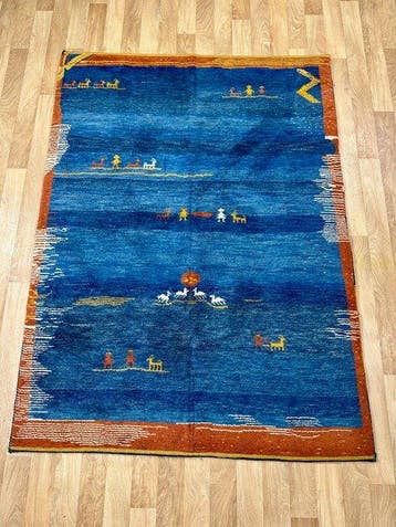 Gabbeh - Vloerkleed - 193 cm - 142 cm, Nieuw