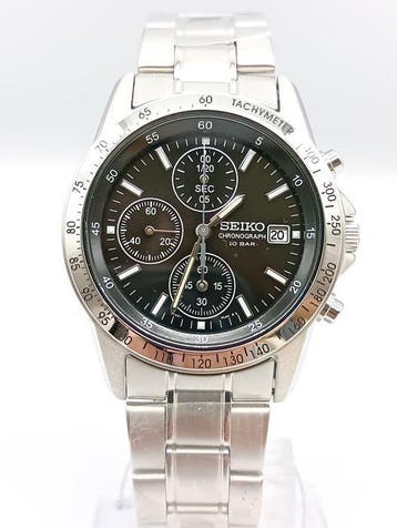 Seiko - Chronograph - Zonder minimumprijs - SBTQ041 - Heren
