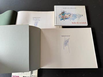Peter van Straaten - Lot met 4 erotische titels (waarvan 2