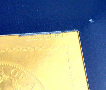 Écosse. Medal USA Half Eagle 1798 - 1/100oz (.916) (Sans