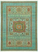 Afghan, Ziegler Kazak, Groot handgeknoopt uniek traditioneel, Nieuw