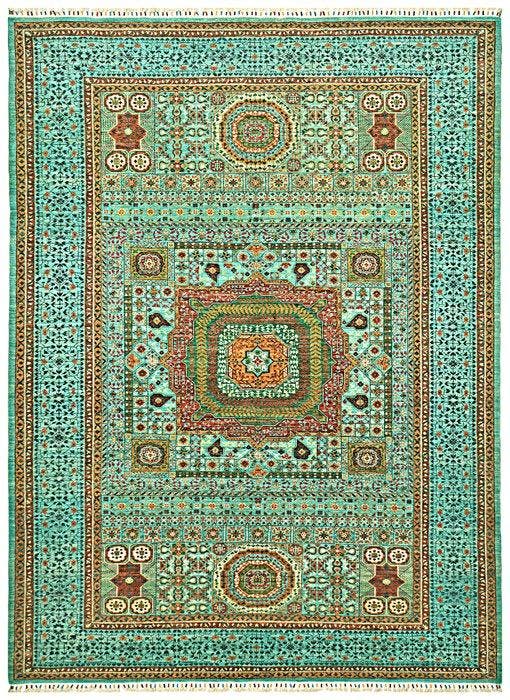 Afghan, Ziegler Kazak, Groot handgeknoopt uniek traditioneel, Huis en Inrichting, Stoffering | Tapijten en Vloerkleden