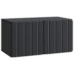 vidaXL Wandmontage TV-kast Zwart 59,5 x 31 x 30 cm Bewerkt, Huis en Inrichting, Kasten |Televisiemeubels, Verzenden, Nieuw
