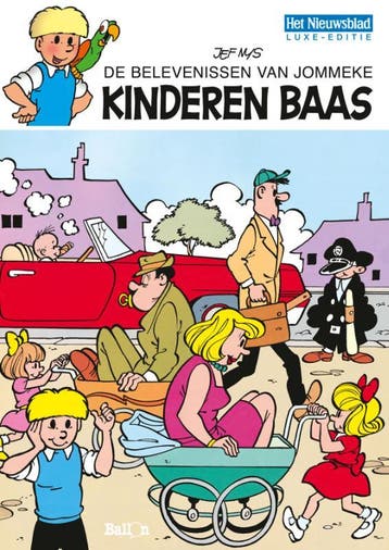 Kinderen baas / Jommeke - luxe (nieuwsblad) / 0 Jef Nys, Boeken, Verzenden, Zo goed als nieuw, Jef Nys