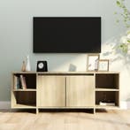 vidaXL Tv-meubel 130x35x50 cm bewerkt hout sonoma, Verzenden, Nieuw