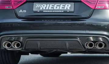 Rieger Einddemper li./re., geschikt voor Audi A5 (B8) Sportb, Auto-onderdelen, Verzenden, Nieuw, Audi