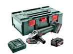 Veiling - Metabo accu haakse slijper W18L 9-125, Nieuw