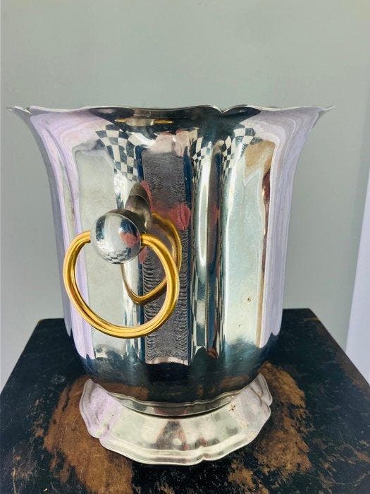 Guy Degrenne - Champagne koeler - Chroom, Antiquités & Art, Antiquités | Ustensiles de cuisine