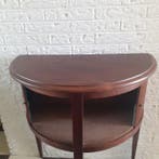 Table dappoint - Chêne - Meuble demi-lune