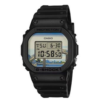 Casio - G-SHOCK × Hokusai “Under Mannen Bridge” – Made in, Nieuw