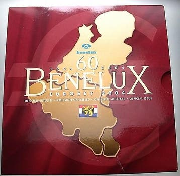3xmunten set 1 Cent-2 Euro 2004 Benelux, Verzenden, België