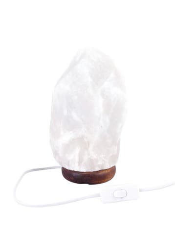 Zoutlamp Wit 6 tot 8kg - Witte Zoutsteen Lamp van Zout ui..., Ophalen of Verzenden, Nieuw