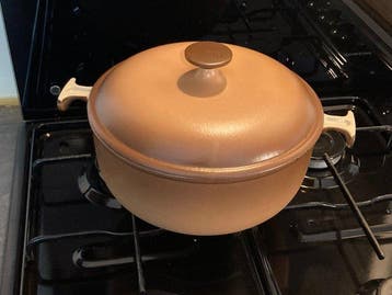 Le Creuset - Enzo Mari - Cocotte - n°23 - fonte, Émail - La