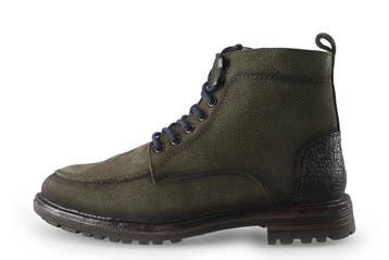 Loff 1881 Veterschoenen in maat 42 Groen, Kleding | Heren, Schoenen, Overige kleuren, Verzenden, Zo goed als nieuw, Loff 1881