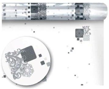 Cellofaanfolie bloemenfolie inpakfolie helena grey 35 micron, Nieuw